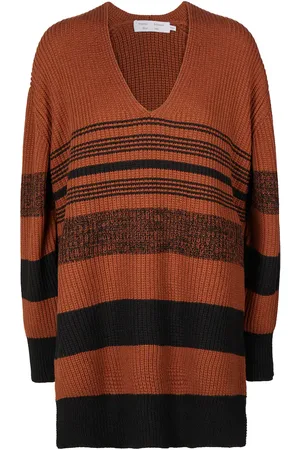 Proenza Schouler White Label - Pullover in cotone e cashmere a righe