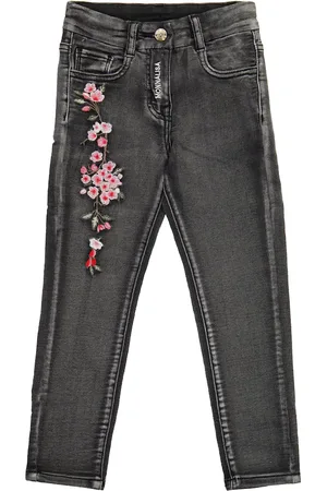 MONNALISA Jeans con ricami