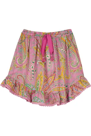 ZIMMERMANN Gonna Teddy in cotone con stampa