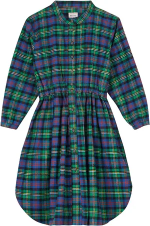 MORLEY Abito Ophelia in cotone a quadri