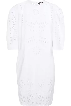 Isabel Marant Miniabito Dallin in cotone sangallo