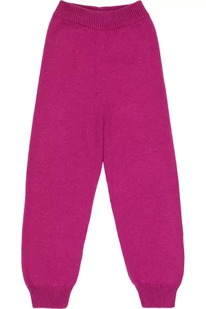 The Row Kids Bambina Pantaloni sportivi - Pantaloni sportivi Louie in cashmere