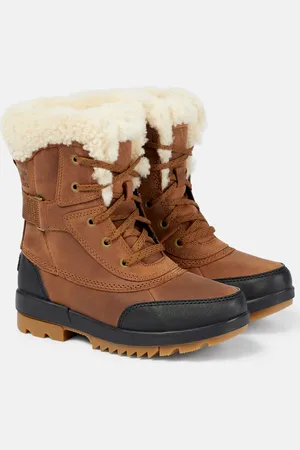 sorel Stivaletti Torino Parc in pelle con shearling