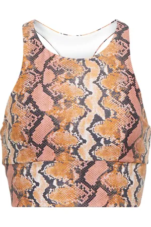 The Upside Top sportivo Sanibel Kalani con stampa