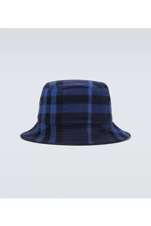 Burberry Cappello da pescatore in lana e cashmere