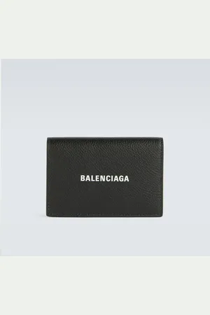 Balenciaga Portafoglio Cash in pelle fiore