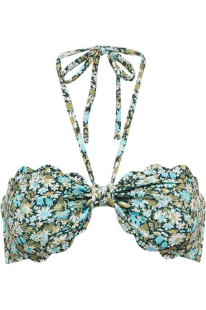 Marysia Top bikini Chesapeake con stampa