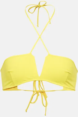 Nensi Dojaka Top bikini con scollo all’americana