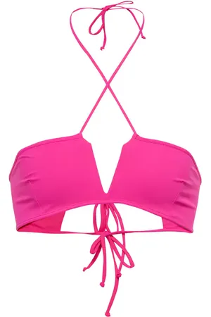 Nensi Dojaka Top bikini con scollo all’americana