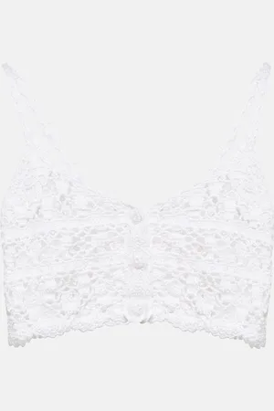 ANNA KOSTUROVA Top cropped Bianca