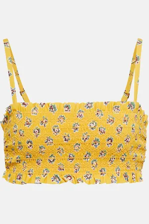 Tory Burch Top bikini Costa con stampa