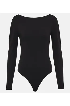 WOLFORD WOLFORD Tokio String Body, Body Intimo Nero Donna