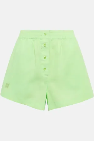 ROTATE Shorts Ponisan in popeline di cotone