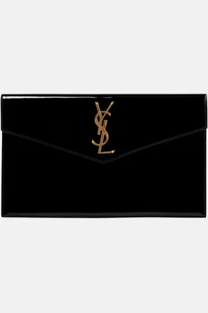 Saint Laurent Clutch Uptown in vernice