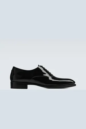 Saint Laurent Stringate Adrien in pelle verniciata