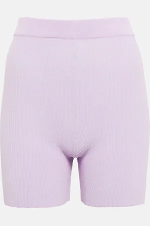 Jacquemus Shorts Arancia in maglia