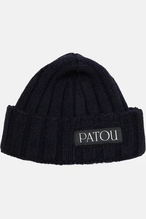 Patou Berretto in maglia di lana e cashmere