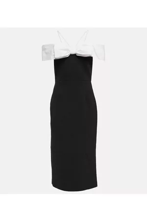 Rebecca Vallance Abito Hepburn con scollo bardot