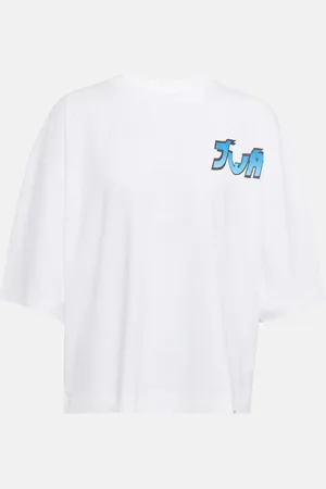 J.W.Anderson X Run Hany - T-shirt in cotone con logo