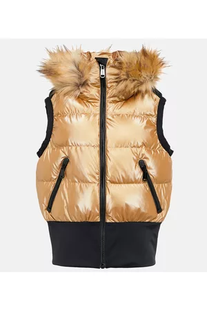 Goldbergh Gilet rifinito in pelliccia sintetica