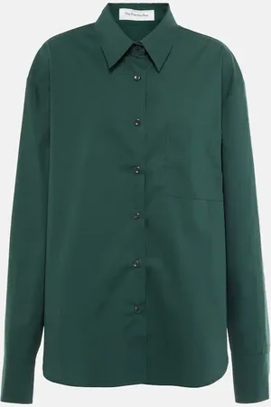 The Frankie Shop Camicia Lui in popeline di cotone