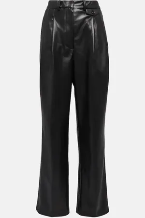 The Frankie Shop Pantaloni regular Pernille in similpelle