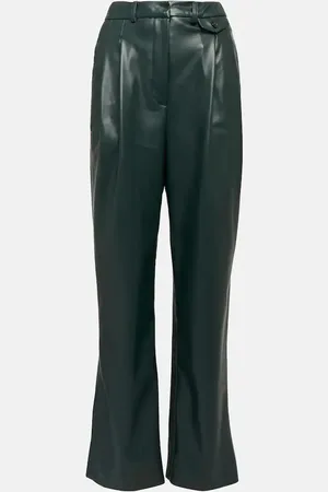 The Frankie Shop Pantaloni regular Pernille in similpelle