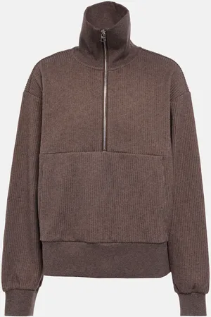 Varley Felpa Cyrus in misto cotone con zip