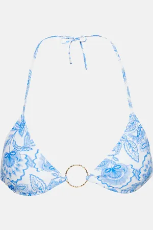 Melissa Odabash Top bikini Miami con stampa