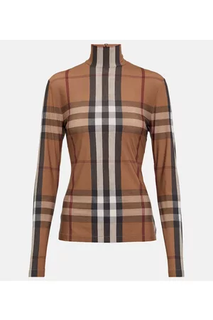 Burberry Top in jersey Vintage Check