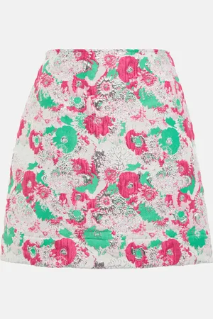Ganni Minigonna con jacquard