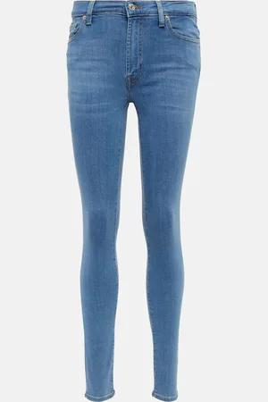 7 for all Mankind Jeans skinny Aubrey a vita alta