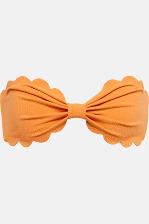 Marysia Top bikini senza spalline con fiocco
