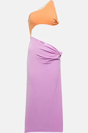 Bananhot Abito midi monospalla Ariana