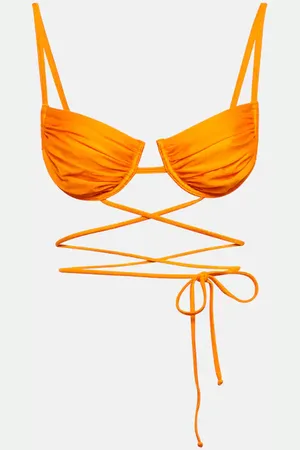 Bananhot Top bikini Cherry con ruches