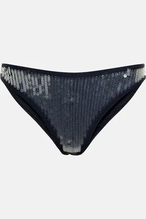 Jean Paul Gaultier Slip bikini con paillettes