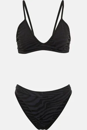 PRISM Top sportivo Zebra Blissful e slip Envolve in jacquard
