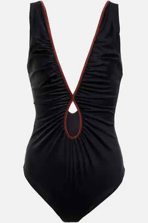 JOHANNA ORTIZ Costume intero con cut-out e scollo a V