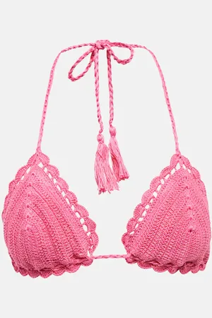 ANNA KOSTUROVA Esclusiva Mytheresa - Top bikini in crochet