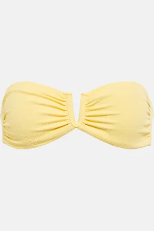 Melissa Odabash Top bikini a fascia Alba