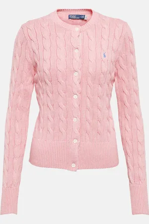 Ralph Lauren Cardigan in cotone a trecce