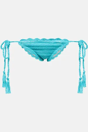 ANNA KOSTUROVA Slip bikini in crochet