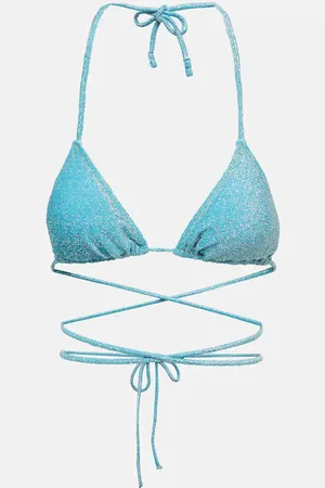 Reina Olga Top bikini a triangolo Miami in Lurex®