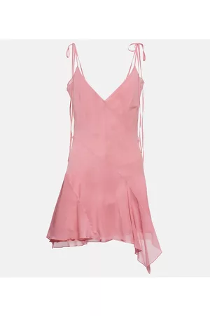 KNWLS Donna Vestiti estivi - Abito sottoveste Spira in misto seta