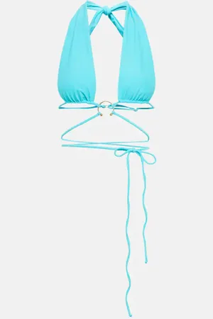 SAME Top bikini a portafoglio Pierced