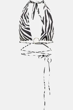 SAME Top bikini a portafoglio Pierced