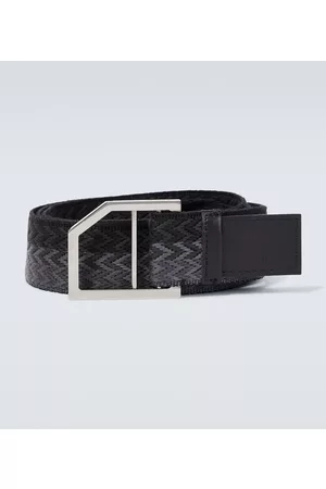Lanvin Cintura Curb con motivo intrecciato