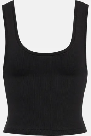 WARDROBE.NYC Tank top in misto cotone a coste