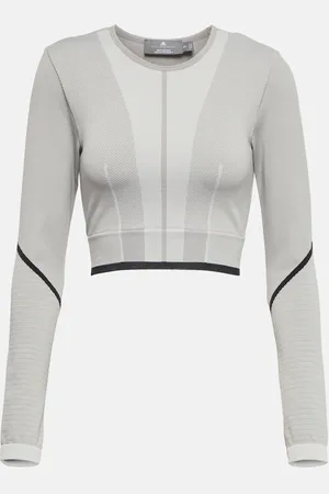 adidas Top cropped TrueStrength in maglia