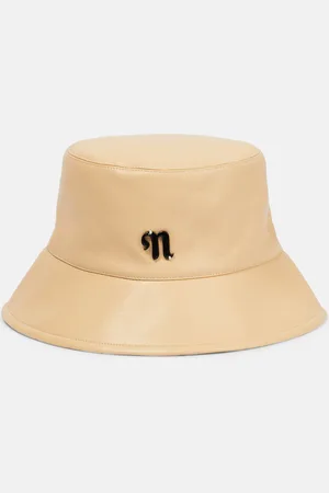 Nanushka Cappello da pescatore Caran con logo